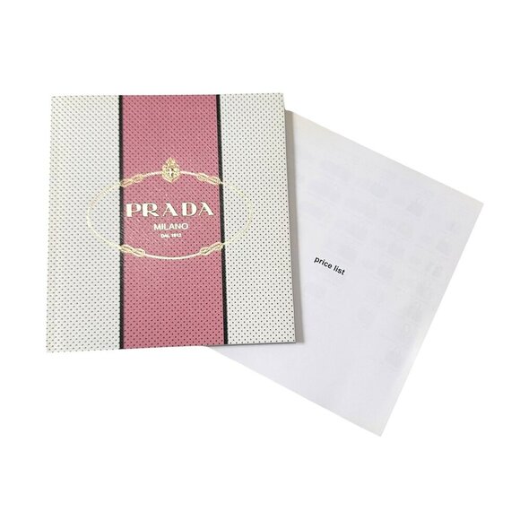 Prada 2009 Bags & Small Leather Goods Catalog + Price List – Rare - Picture 2 of 9